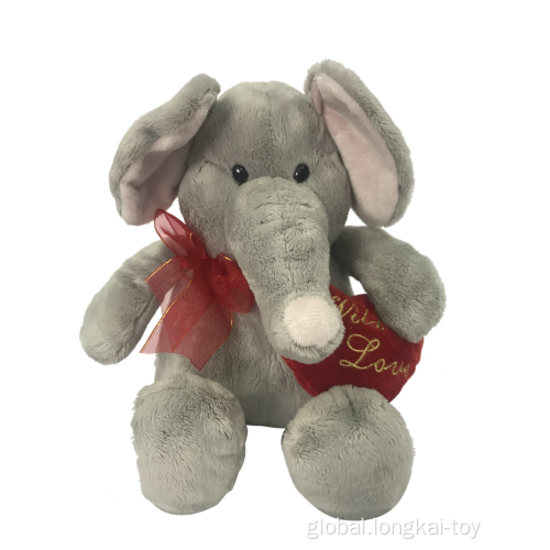 Easter Gifts Plush Elephant Happy Valentine Manufactory